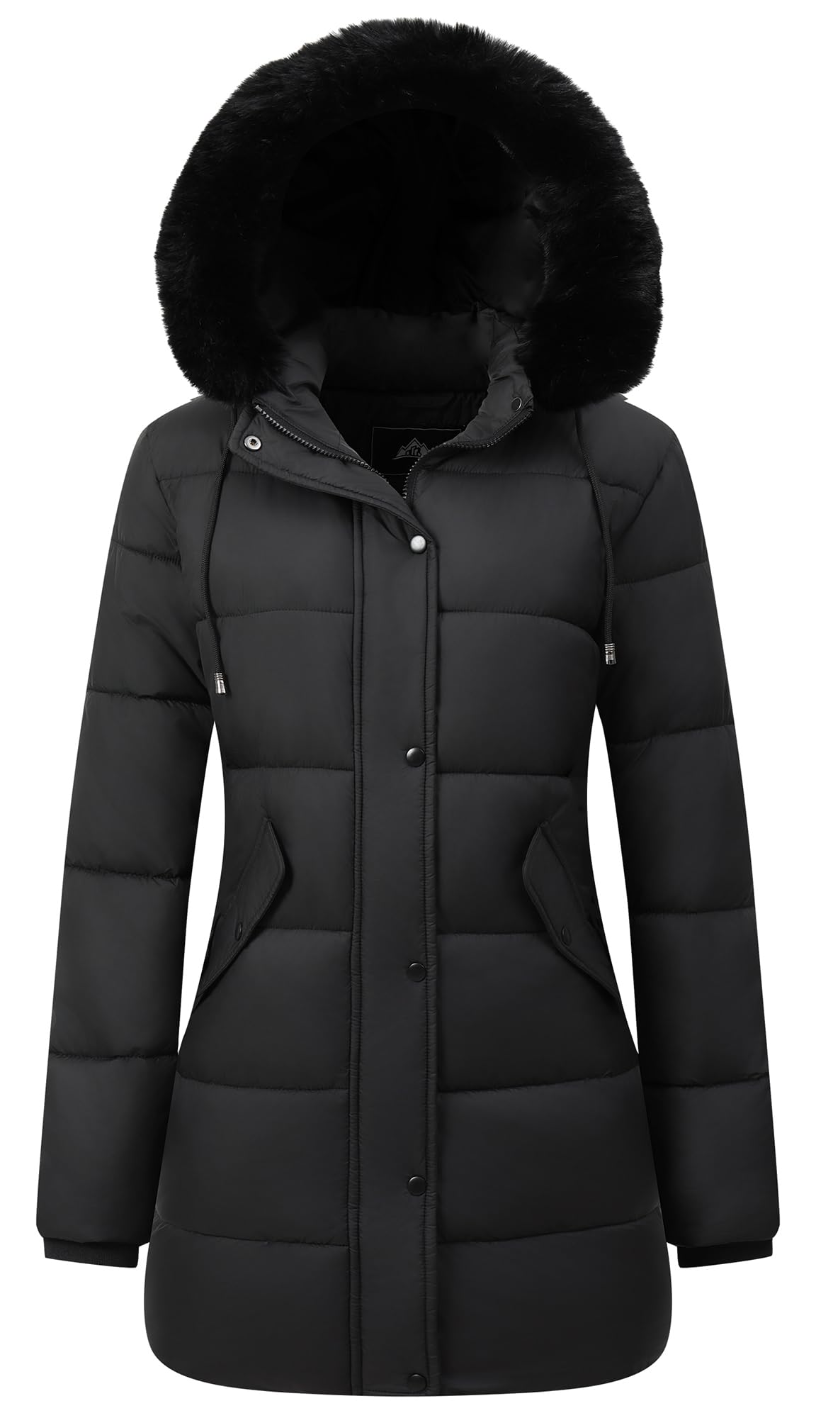 GOLDLADIES Women's Winter Coat Long Waterproof Parka - Warm Snow Jacket for Women,Windproof Winter Jacket for Cold Weather